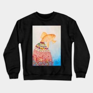 Mango the Goldfish Crewneck Sweatshirt